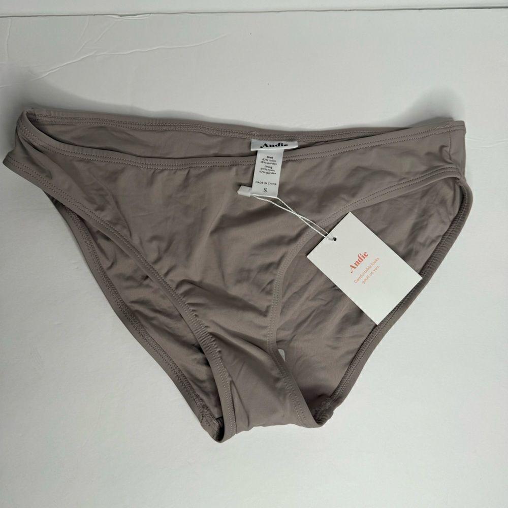 Andie gray bikini bottom size small